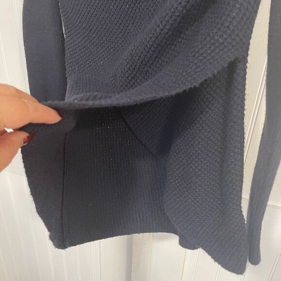 Bebe cute navy blue layered look sweater size XS - Picture 4 of 7